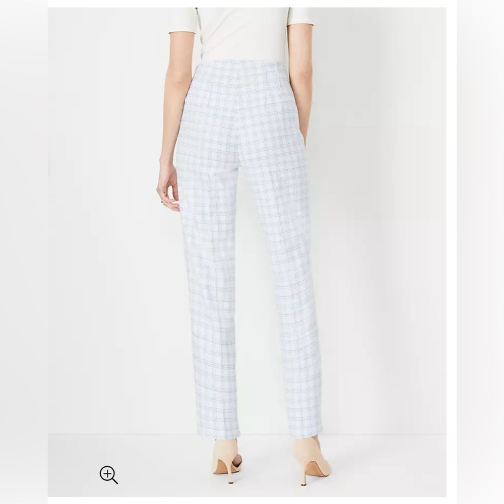 Ann Taylor Lana Plaid Slim Pant | Sz. 10P | NWT - Picture 5 of 5